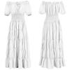 Medieval Renaissance Stage Cosplay Costume Halloween Retro Women's Long Dress Cosplay Role-Playing Costume