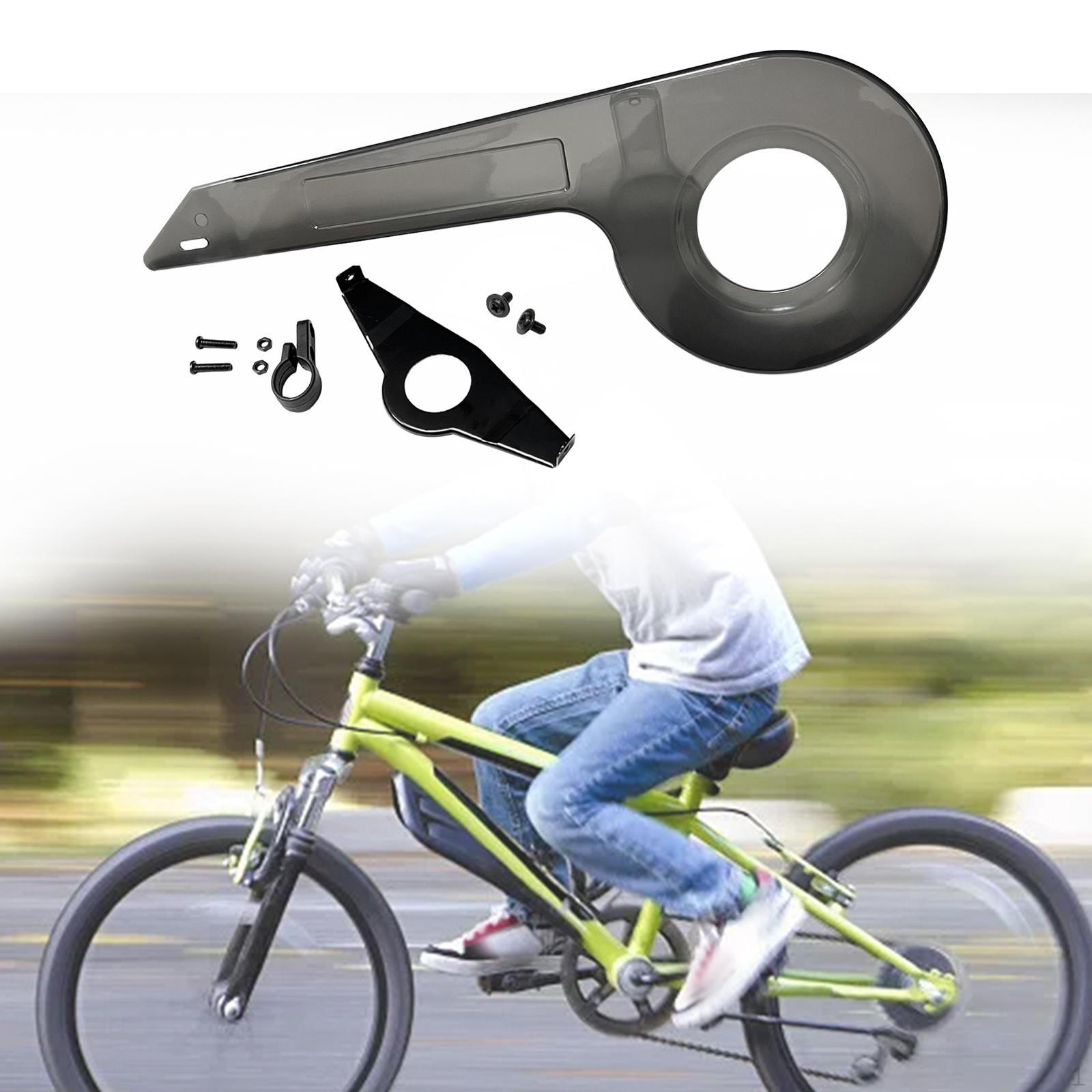 

Защита цепи Крышка Защита колеса Шатунов Практичные Велосипедные Аксессуары Легкая Установка Звездочки with fixed kit