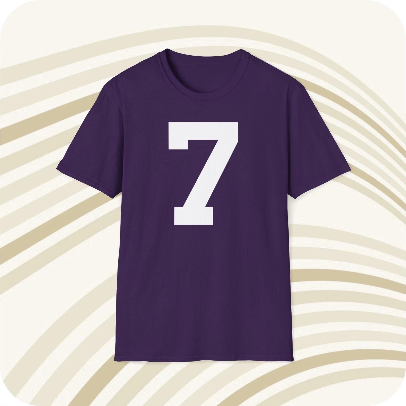 

Bert Jones LSU Tigers #7 NCAA Jersey T shirt - Front & Back Print 2XL