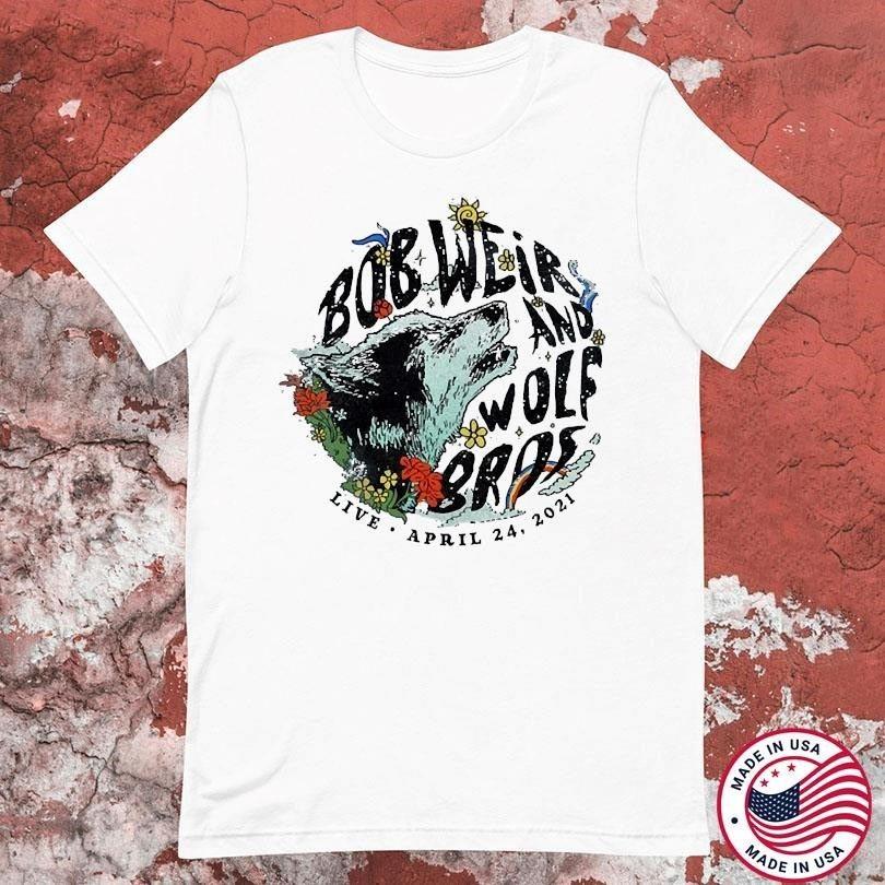 Bobby Weir And Wolf Bros Spring Growth Live Cotton White S-5XL T Shirt US172 S