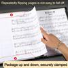 Non-reflective Sheet Music Folder Waterproof Piano Replay Folder Sheet Music Holder Musician