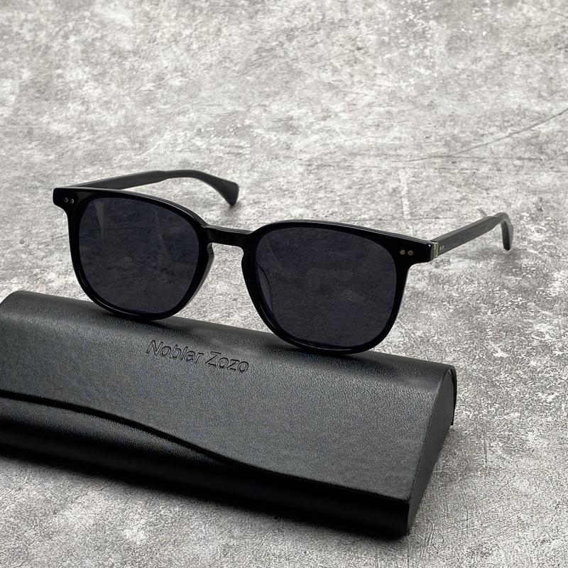 High quality retro square sunglasses for men and women High Street acetic Acid frame UV protection uv400 colored lens glasses