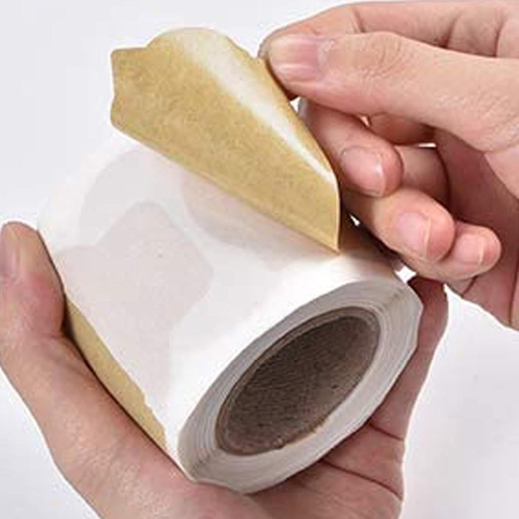 Naklejki z papieru Kraft Puste etykiety Ręcznie robione artykuły papiernicze Etykiety na prezenty Papier dekoracyjny Etykieta na słoik z przyprawami Naklejka do zaklejania kopert DIY