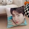 Classic Korean Handsome Singer BByun Baekhyun Cushion Cover Throw Pillow Cover Hidden Button Durable Polyester Chair Cushion