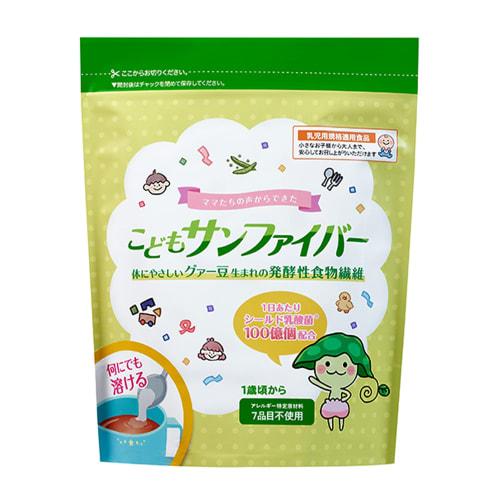

Kodomo Sun Fiber Dietary Fiber for Children 1 Year and Up, Powder, Quick-Dissolving, Tasteless and Odorless, Healthy Dietary Supplement (120g / Approx