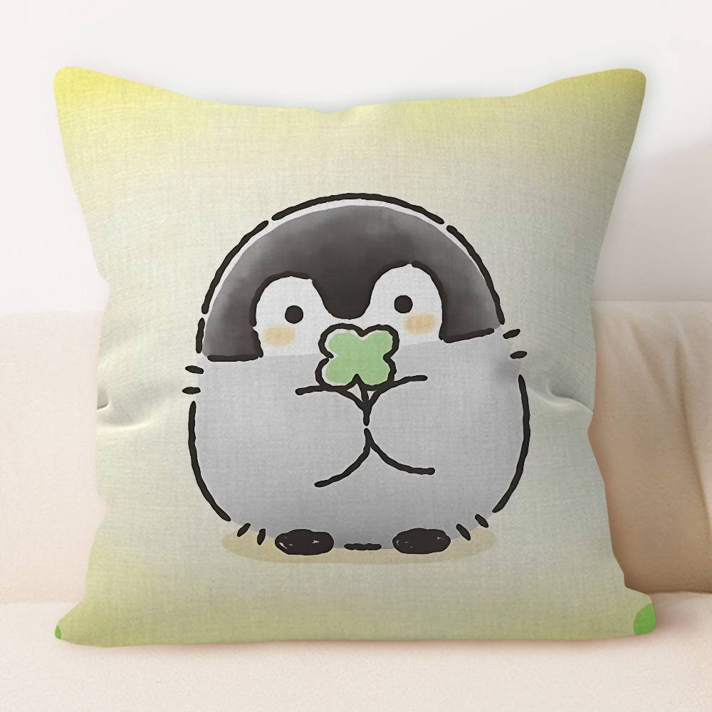 Koupen-chan Cartoon Pillowcase Toon Gift Cushion Cover Bedroom Home Sofa Chair Seat Decor Pillow Case
