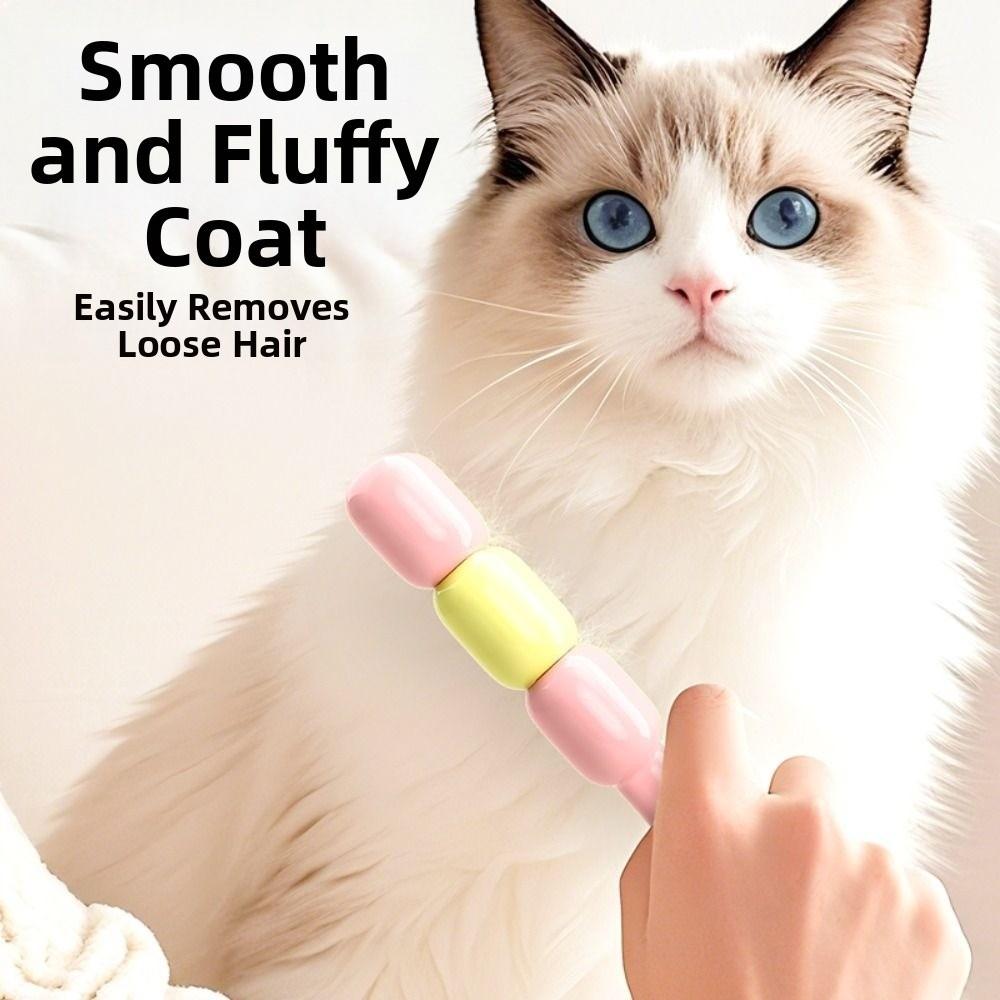New Dopamine Dog Hair Remover Brush Knot Removes Floating Hair Artifact Pet Hair Detangling Comb Dog Row Comb Cat Dog