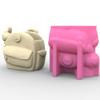 Jewelry Storage Boxes Resin Mold DIY Rabbit Flower Pot Pen Holder Mold Home