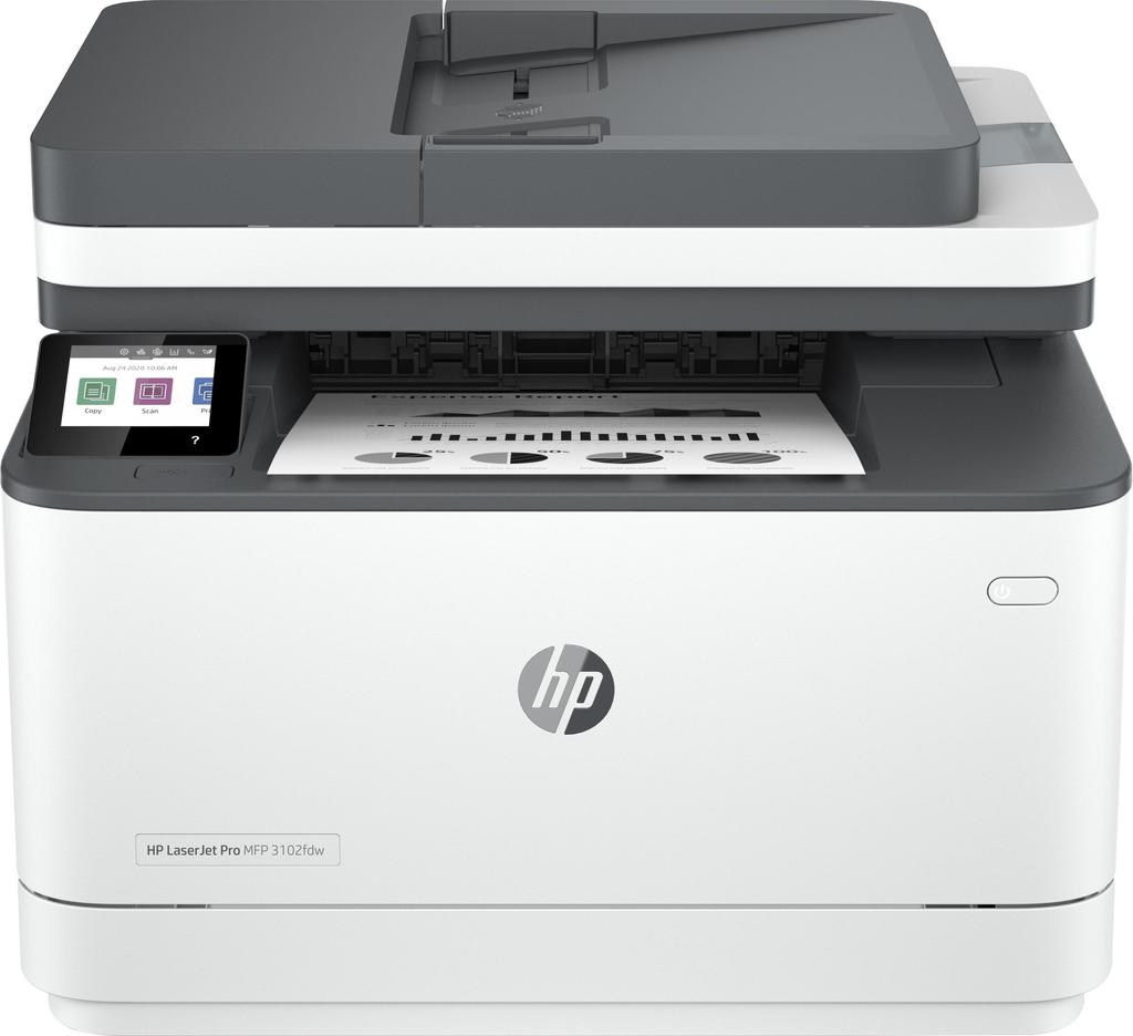 HP LaserJet Pro MFP 3102fdw multifunction laser printer White