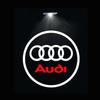 For Audi 8L Led Car Door Logo Welcome Light For Audi A4 B5 B6 B7 B8 B9 A1 A3 8V 8P 8L A6 C5 C6 C7 A5 A7 A8 Q3 Q5 Q7 TT S3 S6 Sline Quattro