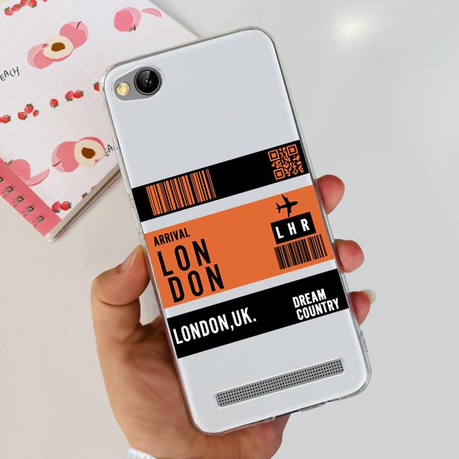 For Xiaomi Redmi 5A Case Redmi 4A Stylish Painted Cover Soft Slim Phone Case For Xiaomi Redmi 4A 5A Redmi5A Back Cover TPU Funda