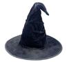 Large Black Wicked Witch Hat for Women,Halloween Witch Cap Cosplay Costume Accessory for Party Favor