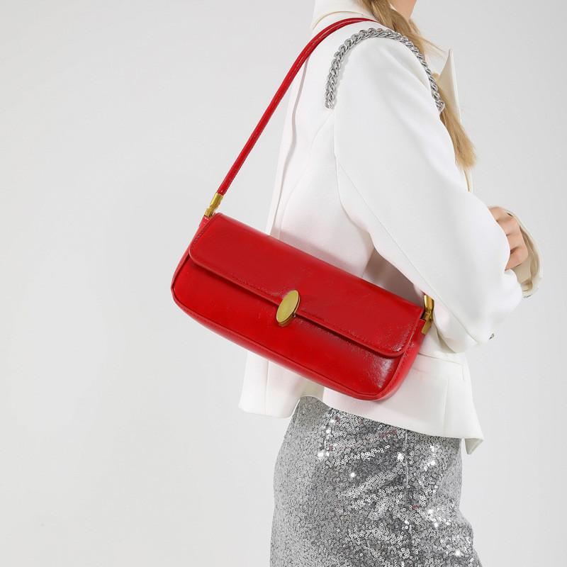 Chic Minimalist Small Crossbody Bag Fashionable 2024 Summer New Street Style Shoulder Bag