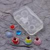 Small Pudding Mold Food Play Miniature Pinching Mould Epoxy Resin Molds for  Food Crafting Silicone Mould Baking