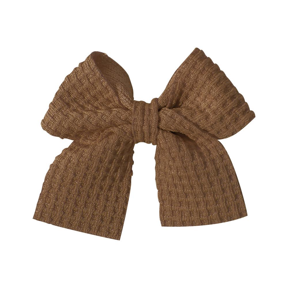 

Popular Handmade Fabric Bow Hair Clips for Girls - Macaron Duckbill Style