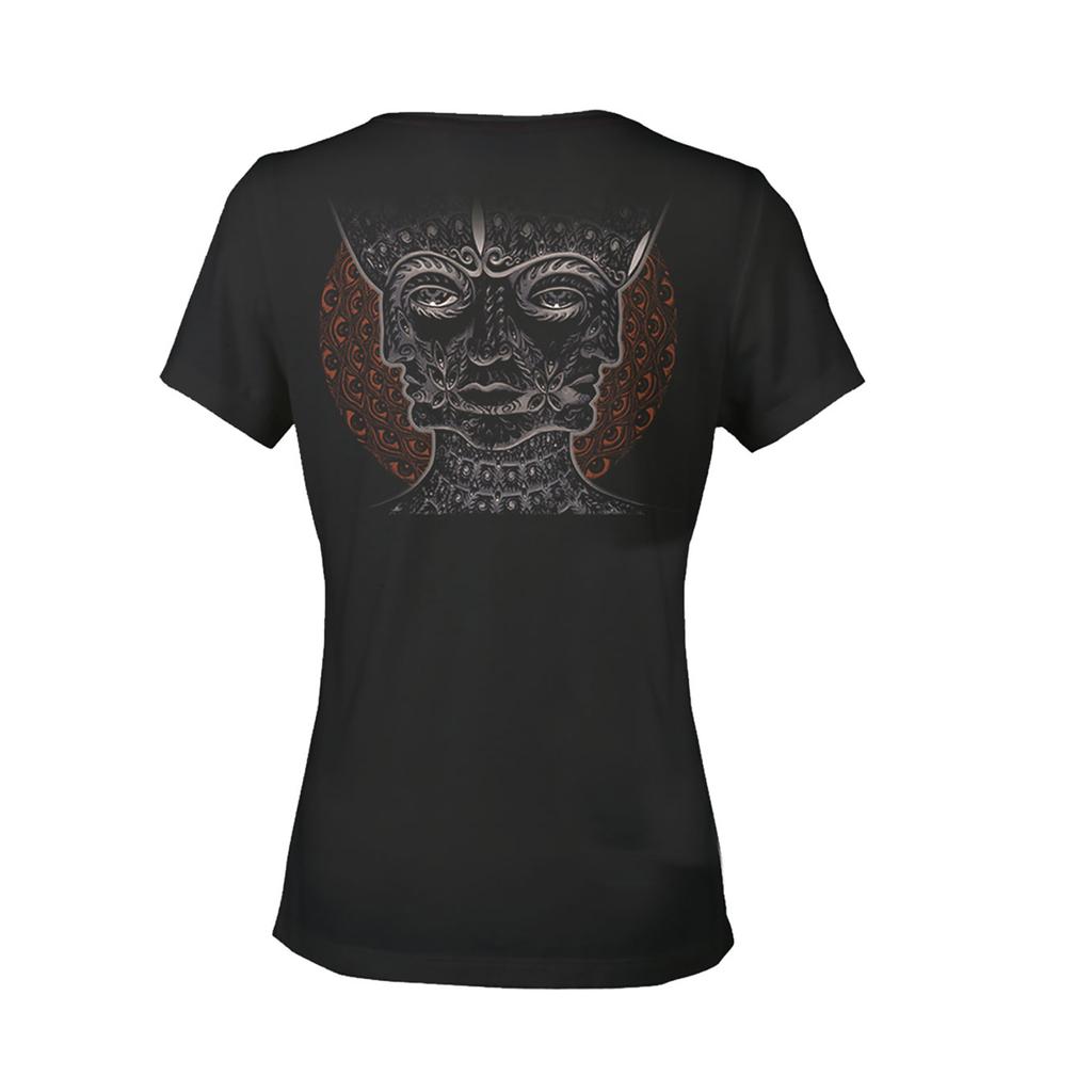 Tool Womens/Ladies Shaded Box Back Print Cotton T-Shirt