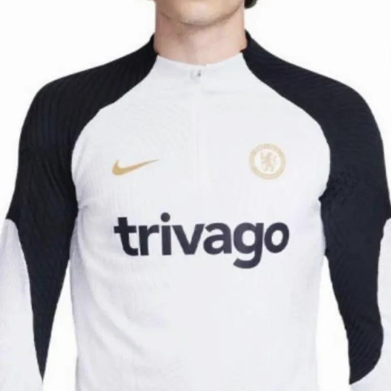 Nike Chelsea FC Soccer Jersey Men's White (Unisex) Soccer Jerseys DX2906 101