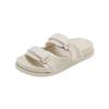 Non-slip Cool Slippers Women's Summer Slippers New Fashion Outer Wear Thick Sole Adjustable One-word Drag Women's Cloth Strap Sandals