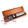 14-Piece Chrome Vanadium Steel Impact Screwdriver Bit Set with Iron Box