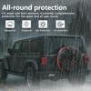 4-pieces Car Tire Covers Waterproof, Dustproof, and Dirt-Resistant Spare Tire Covers for 13-18 Inch / 19-21 Inch Tires