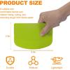 3 Pieces Food Dough Scraper, Plastic Multi - Purpose Kitchen Pastry Cutting Tool, Flexible Bowl Scraper with Curved Edge, Cake Baking Bench Scraper