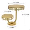 2 Tier Cake Stand Display Holder ,Serving Platter Serving Tray ,Dessert towers Round Cupcake Stands
