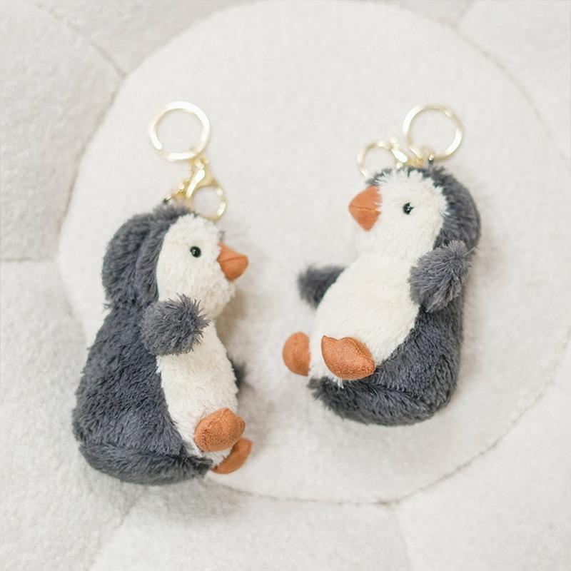 Cute Peanuts, Little Fox, Penguin Pendant, Plush Toy, Doll, Bag, Hanging, Keychain, Rag Doll