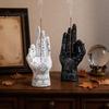 Tabletop Incense Holder Palmistry Hand Holder, Resin Statue, Decorative Witchy Aesthetic Room Accessories Stick Ancient Mystical Palm Sculpture