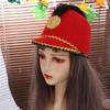 Vintage Knight Uniform Hat Sun Protection Drum Major Hat Marching Band Hat  Festival Fancy