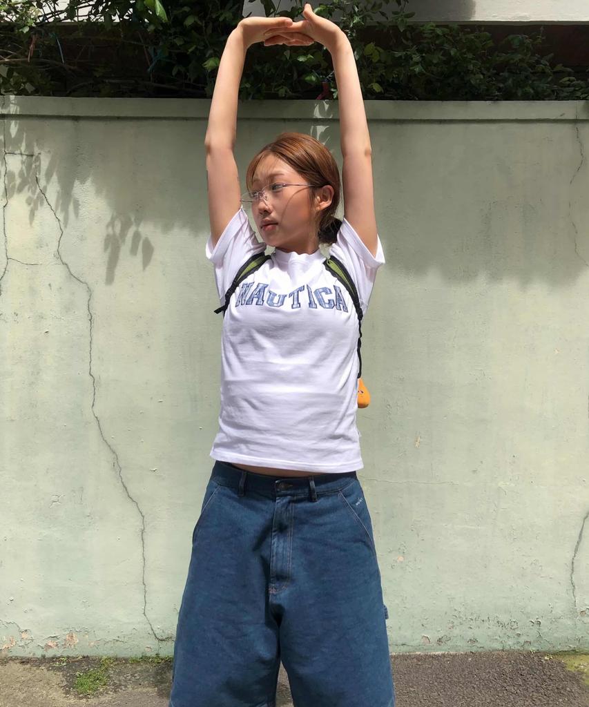 NAUTICA Patch Lettering T-Shirt (4 Colors) Nts5536