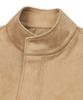 Ironyporno Whiteline 86-Iro233 Half String Fishtail Suede Jacket Camel