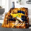 1pc Neymar7 Blanket, Gift, for Men and Women, Soft Blanket, Good for Sofa Bed Couch Travel, Lightweight Flannel Blanket