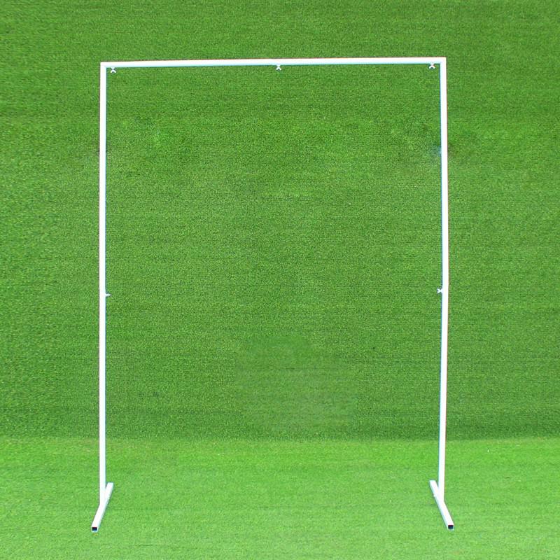 Golden Wrought Iron Wedding Arch & Decorative Flower Stand