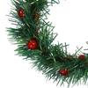 Christmas Wreaths For Front Door 4-Piece Artificial Garland Christmas Red Berry Bow Holiday Garland For Indoor Outdoor Home