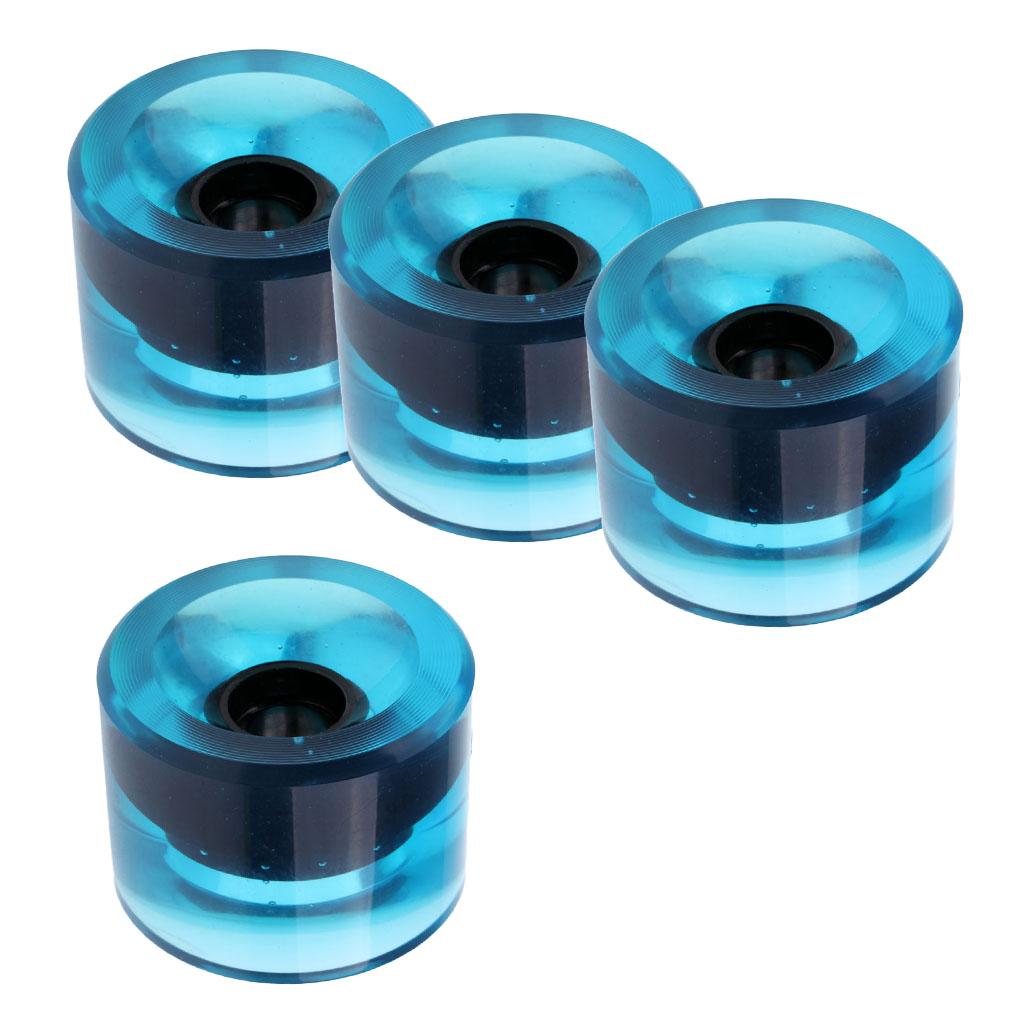 Rodas de Skate Profissional Material PU Rodas para Longboard Cruiser 70mm Duráveis Acessórios de Skate para Uso Externo