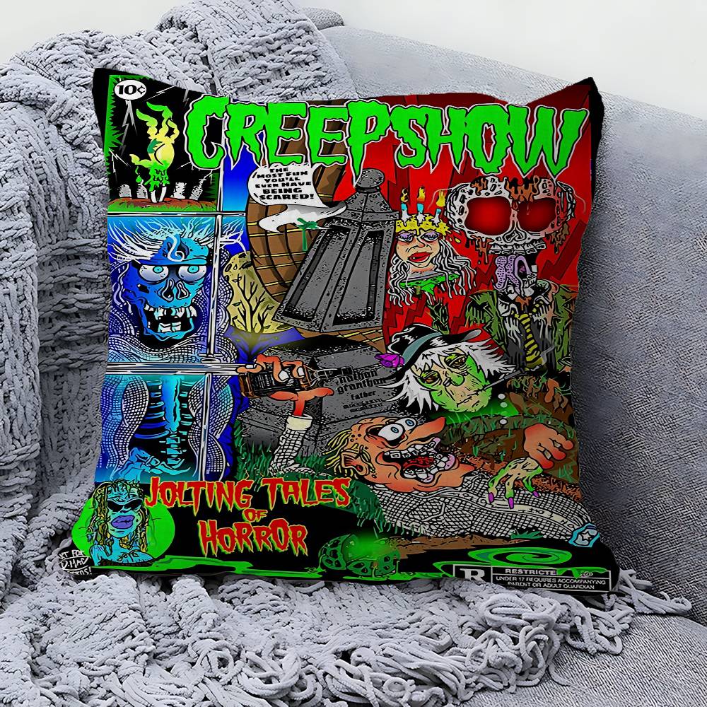 Creepshow Movie Pillow Cover Sofa Cushion Cover Home Room Decoration Children Gift