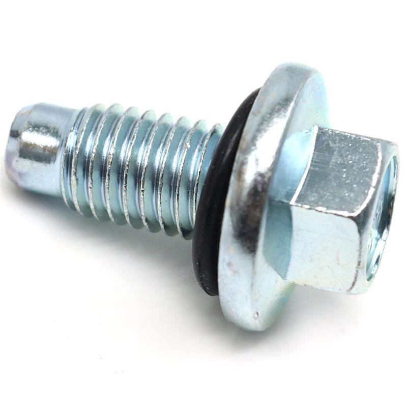 Oil Pan Drain Plug Bolt W/ O-Ring For Chevrolet For Buick For Cadillac For GMC 11562588 24100042 03538469 96829610 11518377