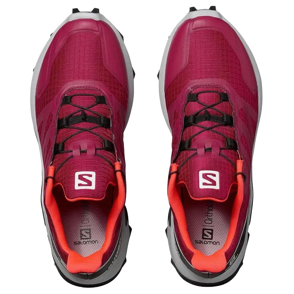 SALOMON Trail Running Shoes Women's Dark Red L40930400