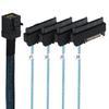 SFF-8643 Internal Mini SAS HD to 29pin SFF-8482 connectors with SAS 15pin Port