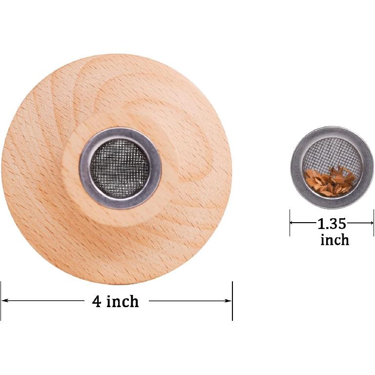 

Коктейльный смокер Repellerking, Холодный смокер Old Fashioned для копченых коктейлей, виски и бурбона, вина, кофе, сухофруктов, сыра и многого другого,