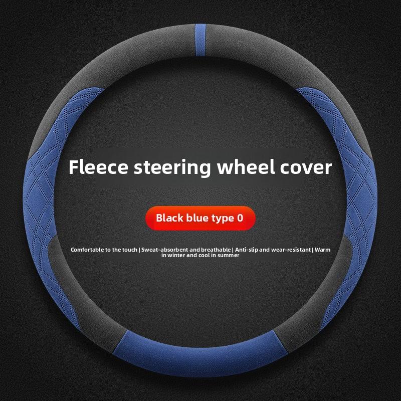 Suede Leather Car Steering Wheel Cover for Mercedes Benz S GLE GLE GLC E GLA 250e 300e 500e 600e 350e 450e 400e eSprinter AMG Mo00