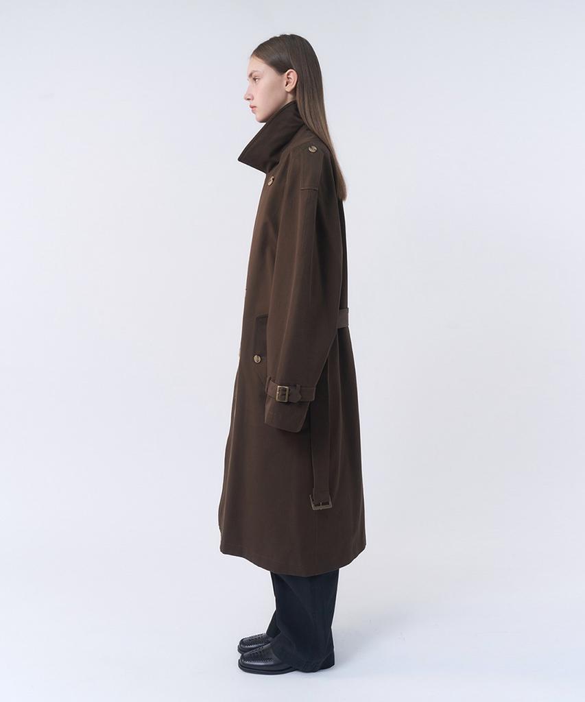 Afterpray Francis Trench Coat Brown