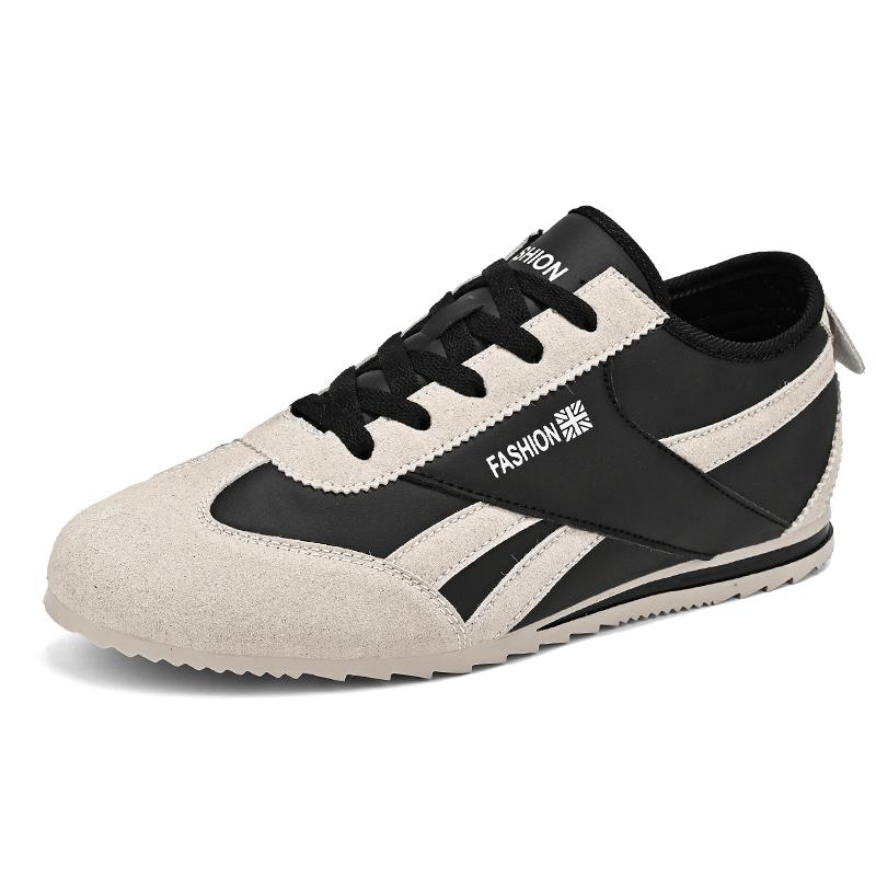 

Повседневная спортивная обувь, мужская универсальная износостойкая мужская обувь, модная мужская обувь для скейтбординга, кроссовки для отдыха 44 чёрный