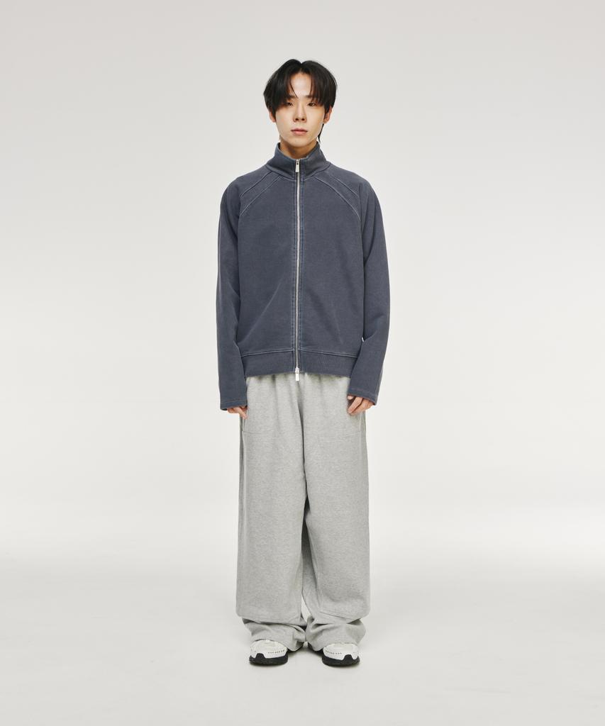 SIGNATURE Double Knee Training Pants [Melange Grey]
