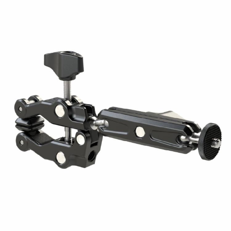 Multifunctional Strong Clip Camera Photography Clamp 1/4 Fill Light Mount Clamp Double Ballhead Designing 1