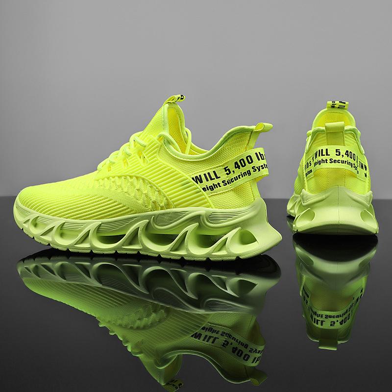 Sneakers Herr Mesh Andningsbara Platta Bekväma Dämpning Vardagslöpningsskor 2025 Nya Trendiga Original Tennisskor för Herrar