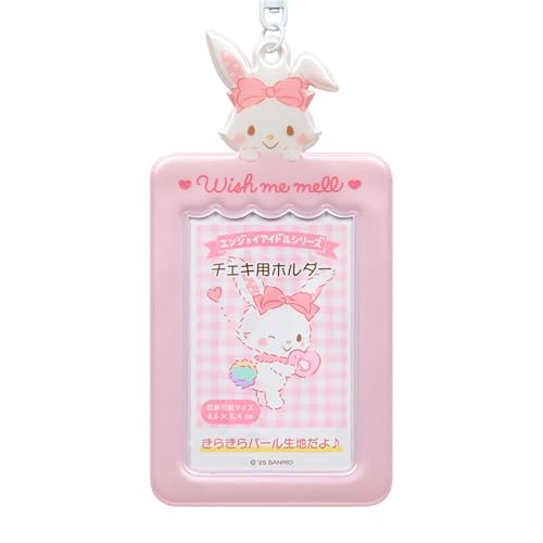 Sanrio Instax Holder (Enjoy Idol) Wish Me Mel PVC/Steel Storing Size: Approx. 5.4 x 8.6cm Card Case 600202
