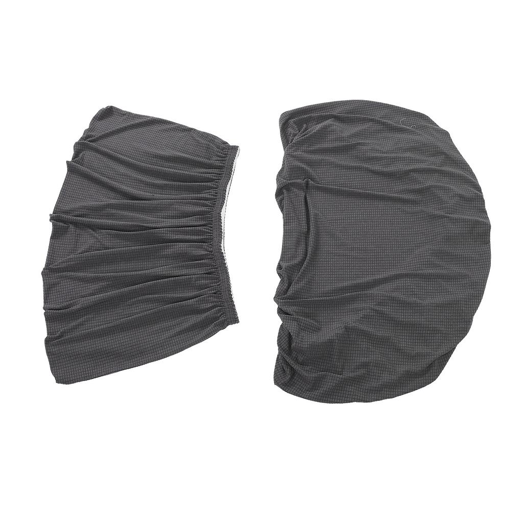 Wohnmobil Dinette Kissenbezug Vollständig Umwickelt Elastisch Wasserabweisend Leicht zu Reinigen für Wohnmobil Anhänger Tiefgrau