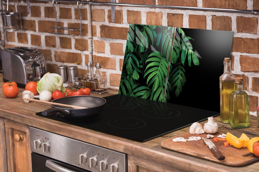 SZKLANA PŁYTA OCHRONNA NA KUCHENKĘ 90x52 MONSTERA