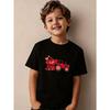 European Sizes Boys' Short-sleeve T-shirts - Creative Hearts, Trendy Themed Prints